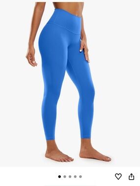 CRZ YOGA High-Waist Leggings — Blue